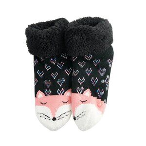SO Junior Cozy Fox Slipper Socks